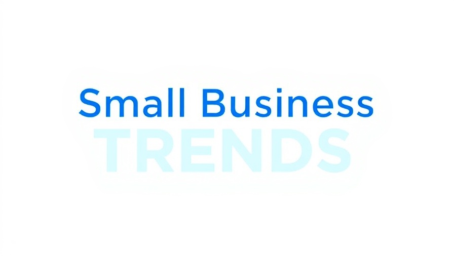 Clean minimalist logo for Small Business Trends in blue.