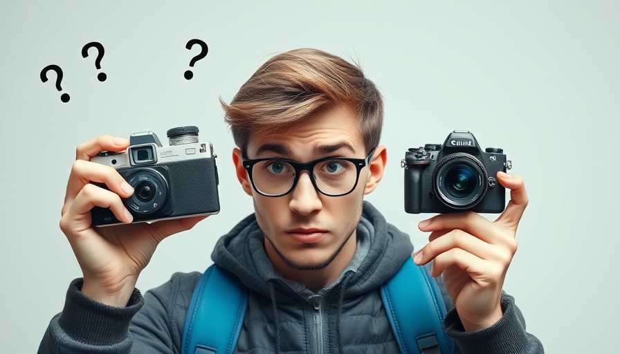 Travel essentials under $30, man comparing gadgets.