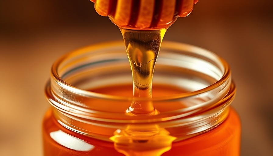 Honey dipper and jar showcasing AI-powered honeypots healthcare organizations