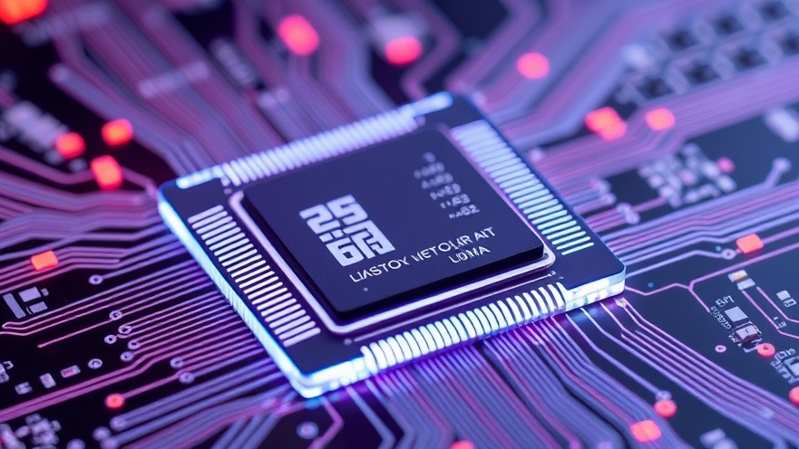 High-quality ai computer chip showcasing advanced technology and design.