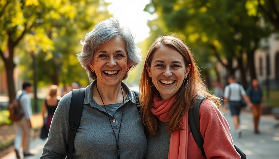 Cheerful women embracing in park, vibrant campus, Hacks Season 5 Renewal.