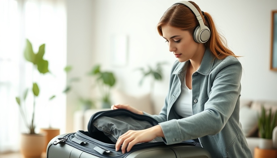 Vacation Wife Planning Family Trips in sunny room, woman packing suitcase.