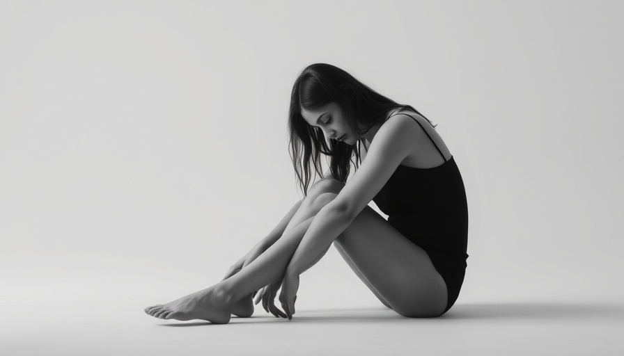 Monochrome portrait of woman emphasizing mental health awareness.