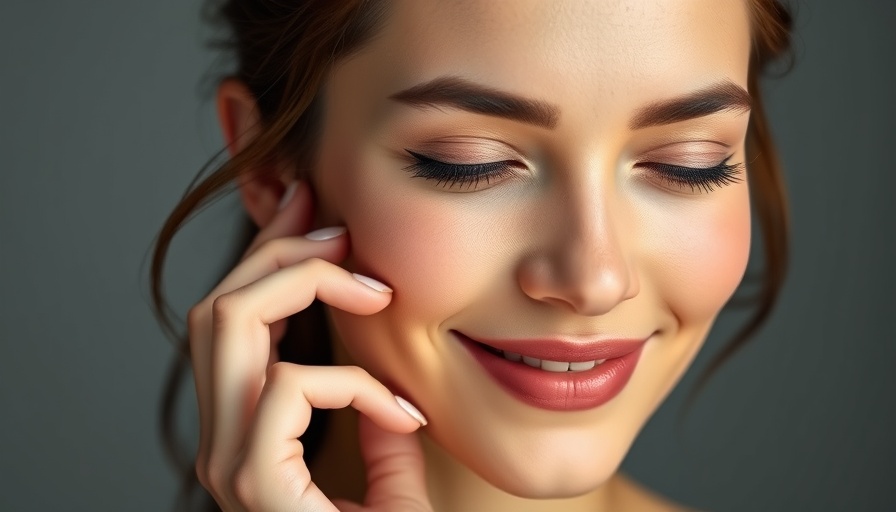 Radiant skin highlighting coconut oil benefits for skin.