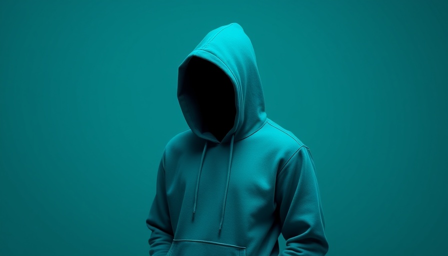 Mysterious figure in teal hoodie, Bankpediaa Volunteer Program theme.