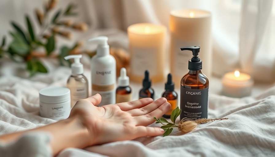Organic skincare products for natural ways to revive dull skin.