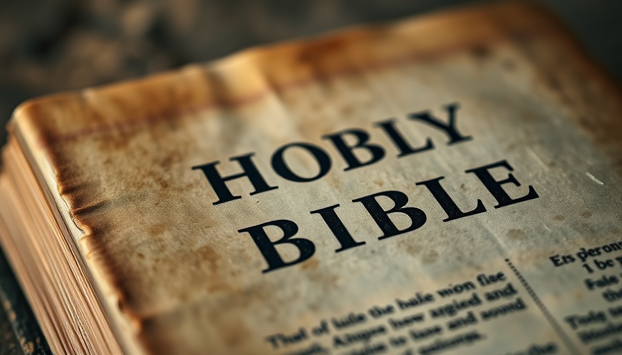 Close-up of a worn Bible cover with 'Holy Bible' text, biblical parenting mistakes.