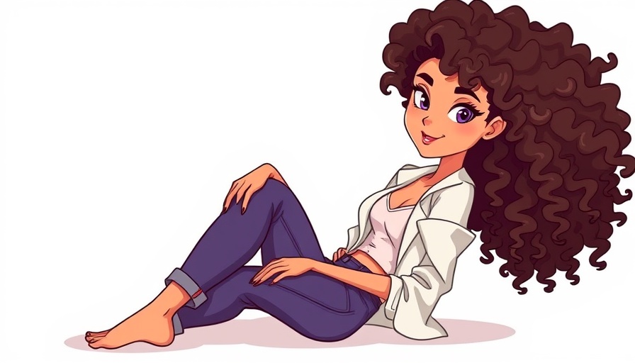 Stylish young woman cartoon for low-key bachelorette getaways