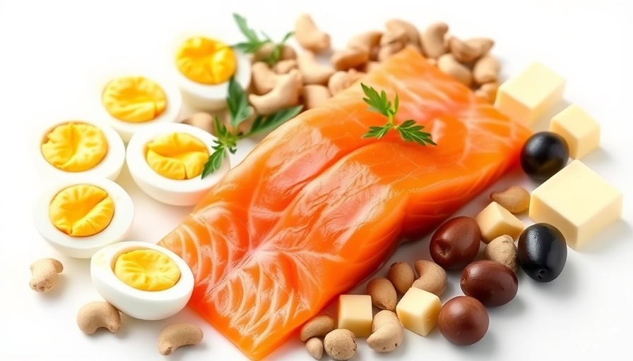 Keto Diet Debate Intensifies with a keto-friendly food assortment.