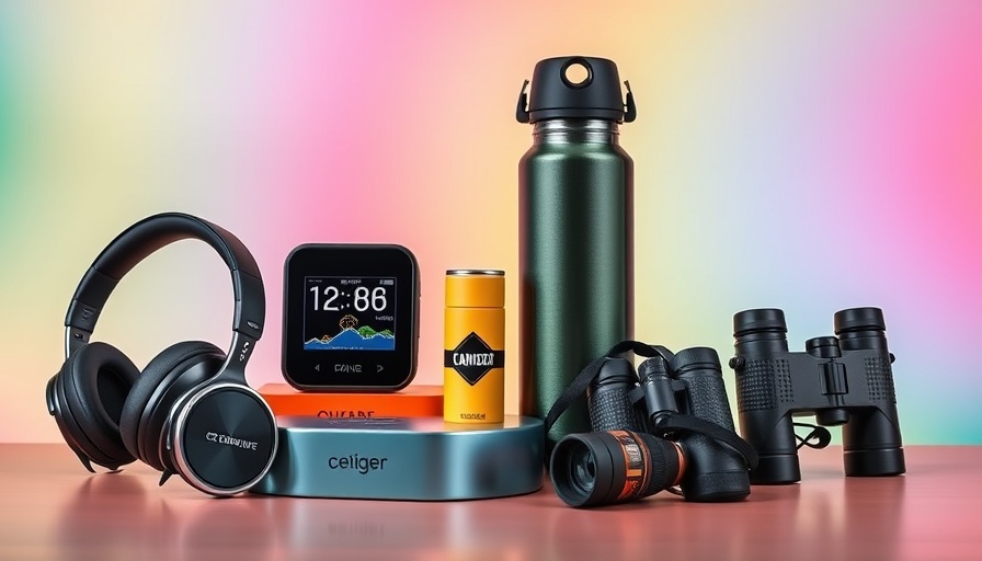 Best deals on Father's Day gifts showcase headphones, weather station, water bottle, and binoculars.