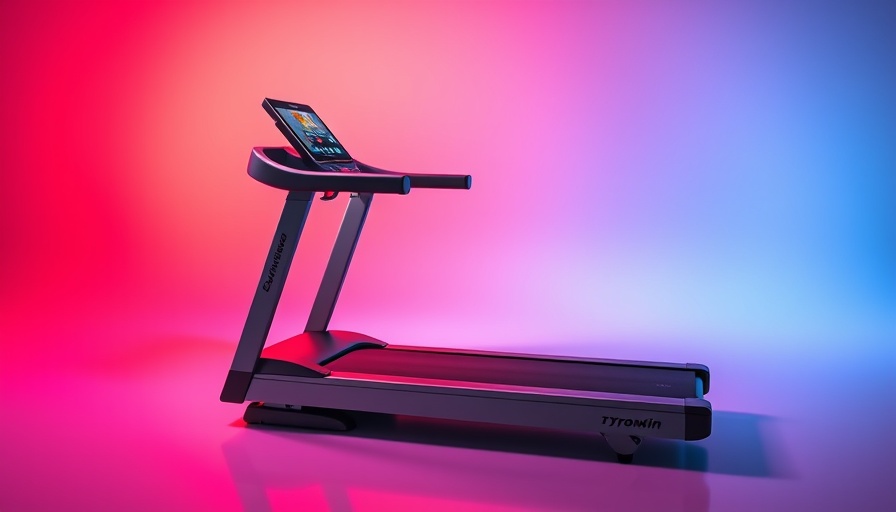 Best Treadmill for Home 2025 displayed with vibrant gradient background.