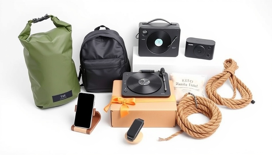 Versatile gifts for dad including a cooler backpack and tech items.