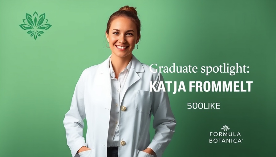 Holistic Skincare Entrepreneur showcase with graduate Katja Frommelt.