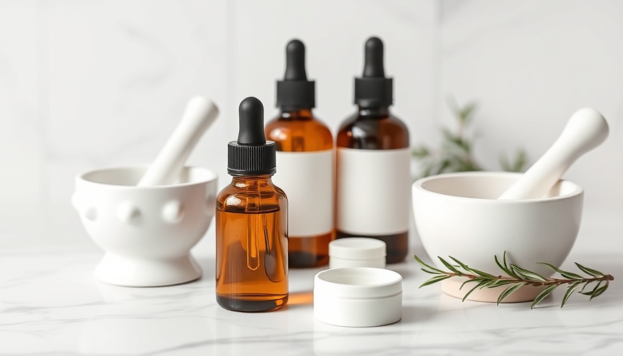 High-end skincare products on marble, end of anti-aging skincare