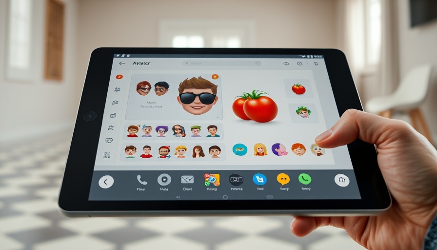 Apple Image Playground with ChatGPT interface on tablet screen.