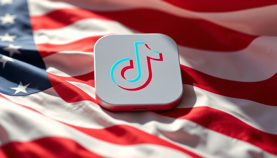 TikTok app logo against USA flag, TikTok ban extension impacts.
