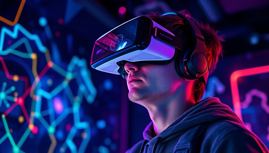 Immersive virtual reality exploration with neon projections, Building Virtual Worlds Business Breakthroughs.