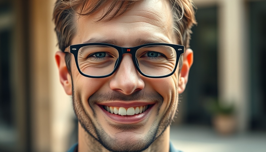 Confident man combating jet lag during business travel, smiling.