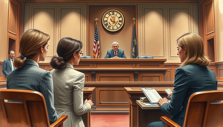 Courtroom scene highlighting domestic violence and celebrity accountability.