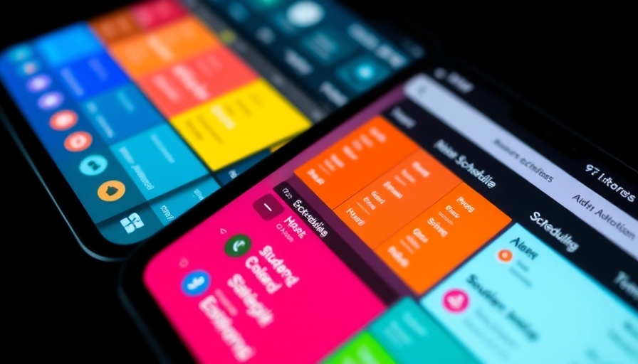 Snapchat acquires Saturn app interface close-up on smartphones.