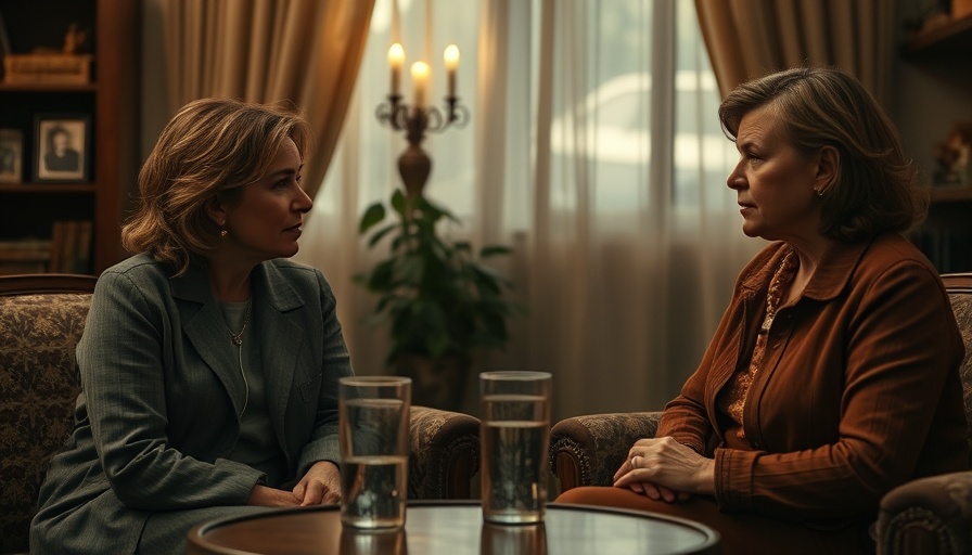 Best Movies on Hulu: Two women in deep conversation, cozy living room.