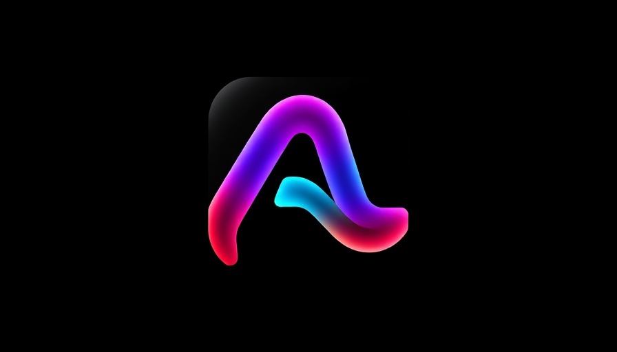 Vibrant Meta Edits app logo on black background, perfect for video editing.