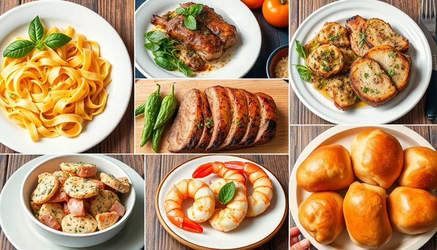 Weekly Meal Plan for July 7, 2025: Delicious meal collage.