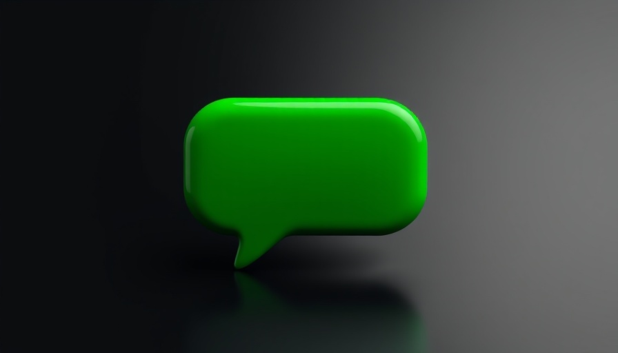 Android users can now edit messages sent to iPhones; 3D speech bubble icon.