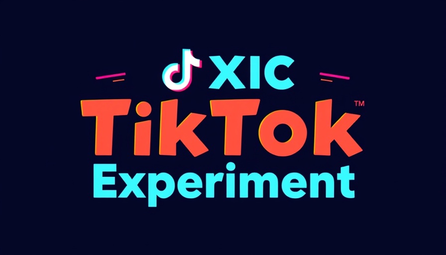 Colorful TikTok experiment banner asking 'Is TikTok Toxic or Necessary?'