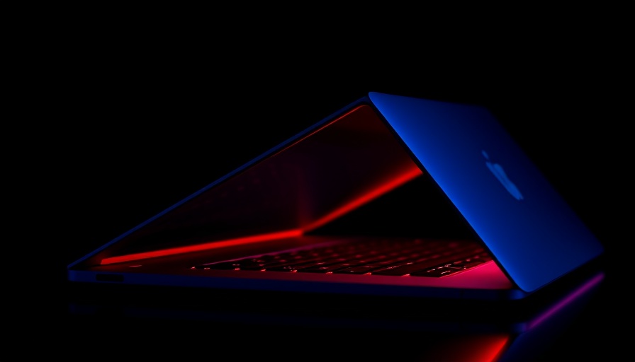 Sleek MacBook Pro refresh with glowing display edges