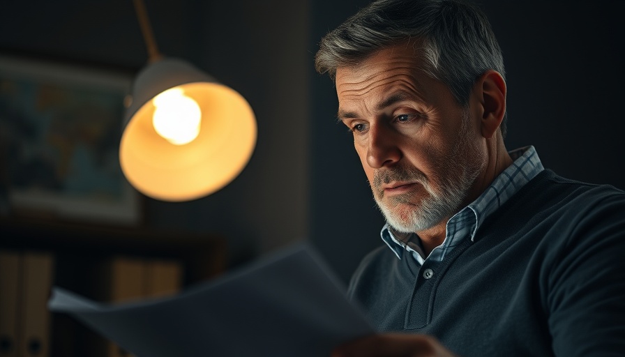 Man reviewing documents related to DOL Proposed Changes in Overtime Rules.