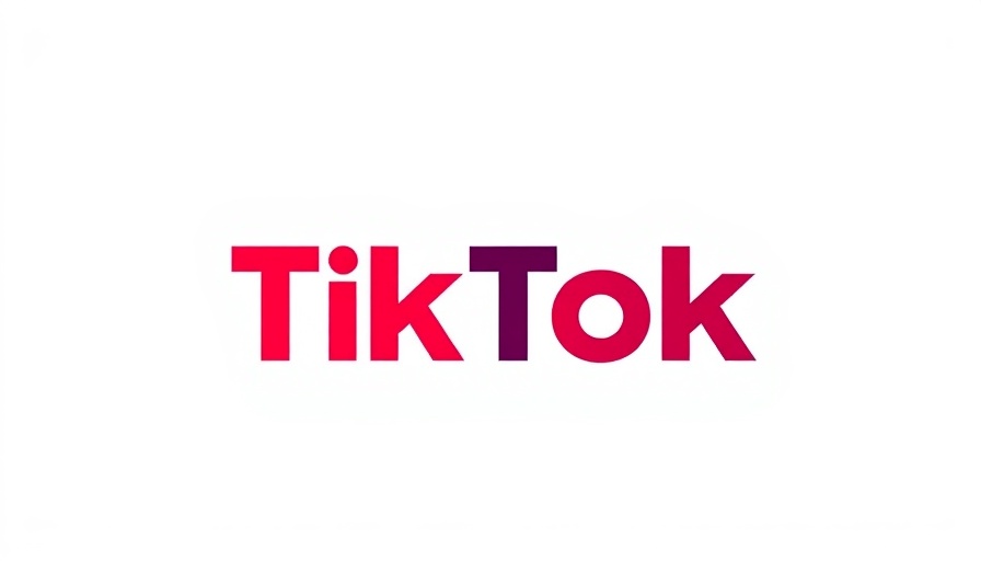 Vibrant TikTok logo with white background