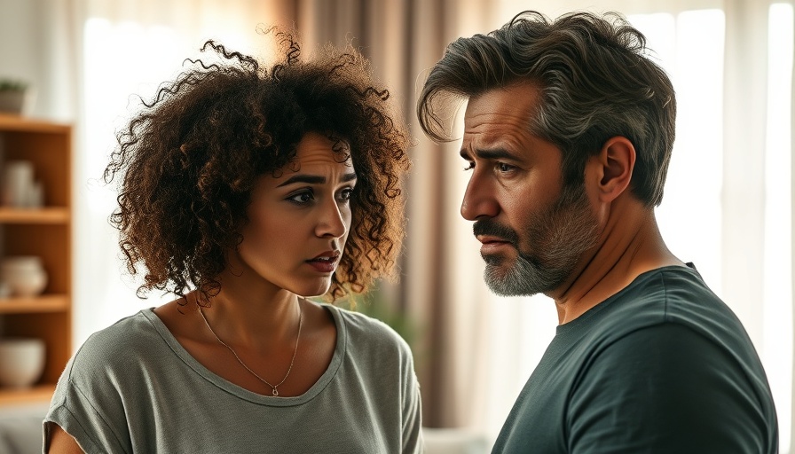 Co-parenting challenges after divorcing a narcissist with tense family discussion.