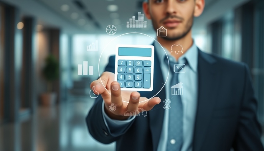 Digital display of breakeven finance concept in modern office.