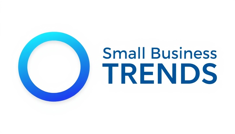 Blue circle and Small Business Trends logo