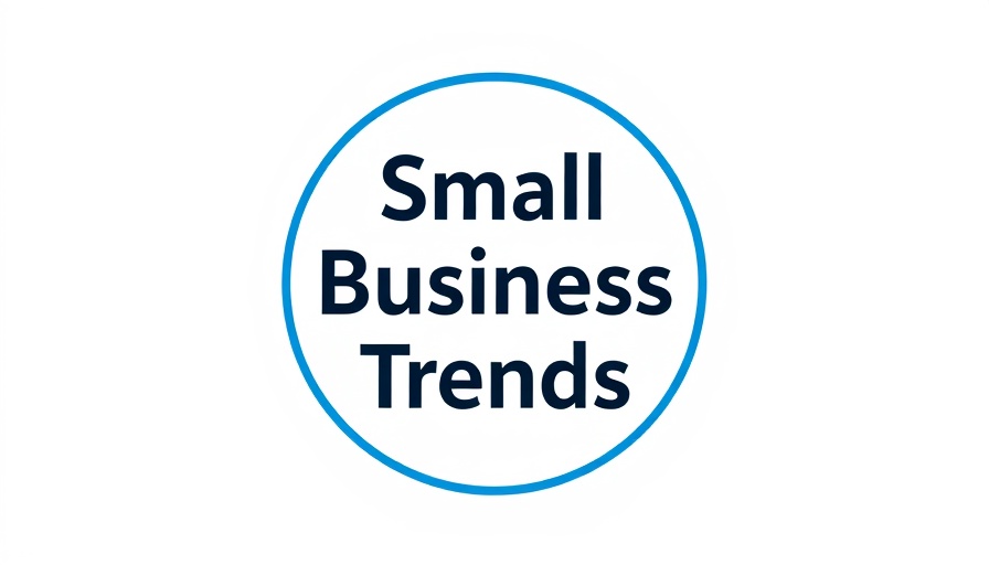 Logo for Small Business Trends with a blue circle design