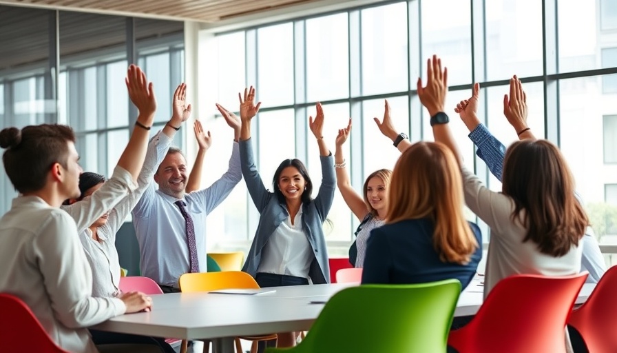 Professionals in a corporate training program actively engaging