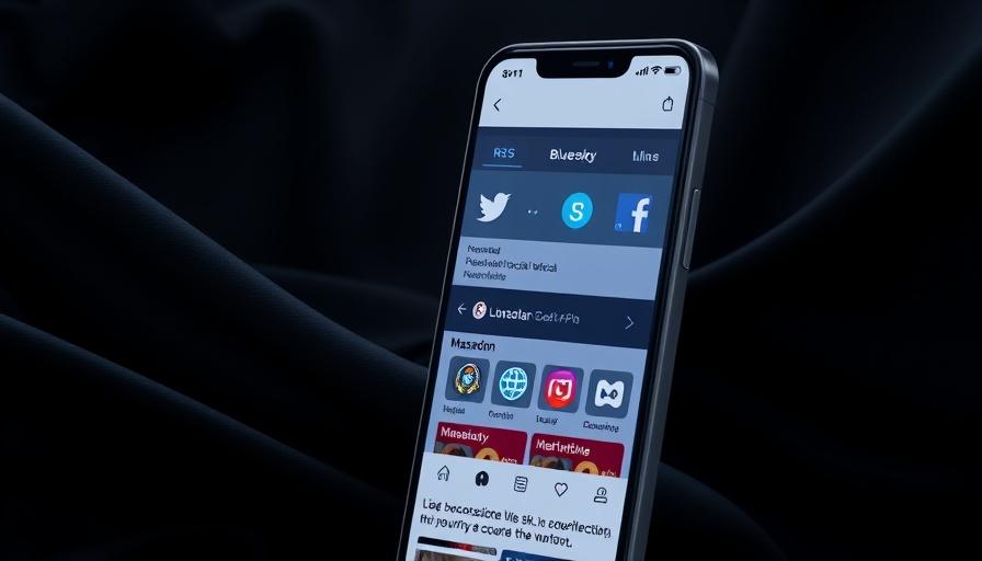 Openvibe interface combining news and social media with RSS feature.