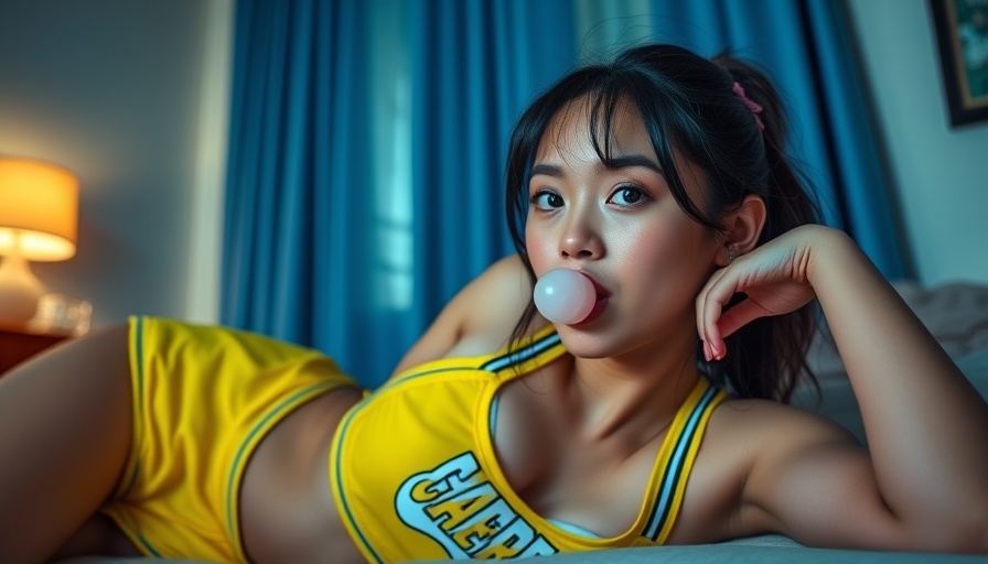 Scene from The Babysitter Netflix film review showing a woman in a yellow outfit.