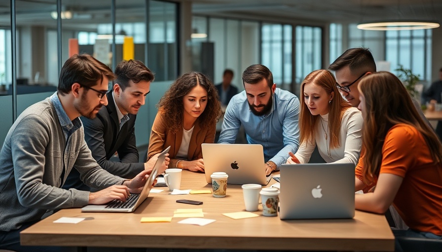 Diverse team collaborating at work, highlighting importance of onboarding.