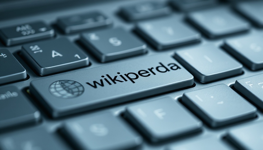 Wikipedia key on keyboard, symbolizing how to recover after a Wikipedia page gets weaponized.