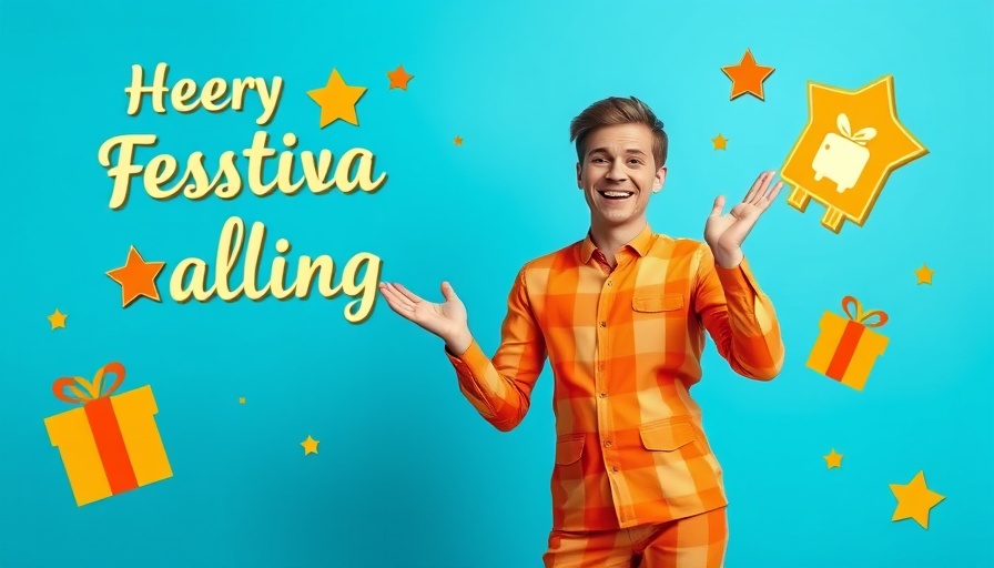 Meta holiday marketing tips guide cover with festive design.