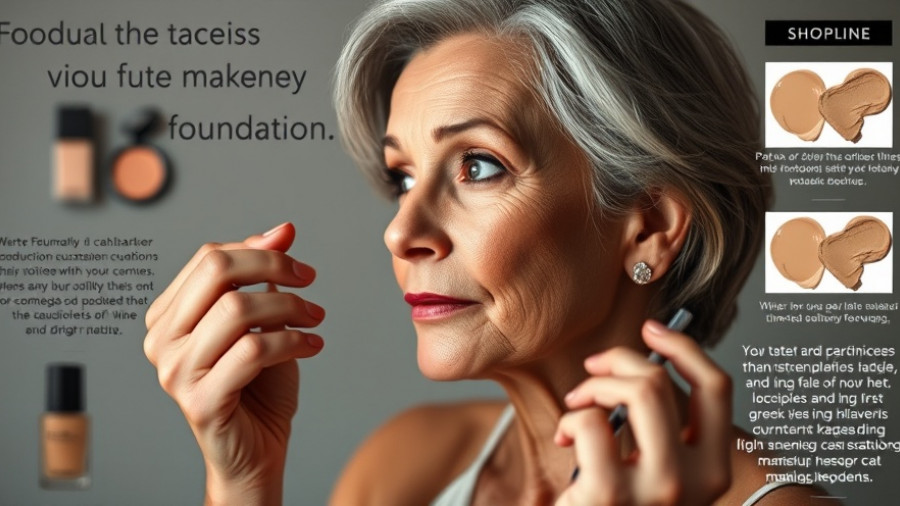 Best makeup tips for women over 40: Mature foundation secrets.