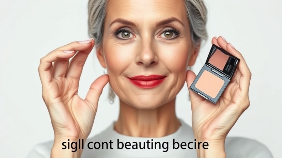 Best makeup tips for women over 40 with blush techniques.