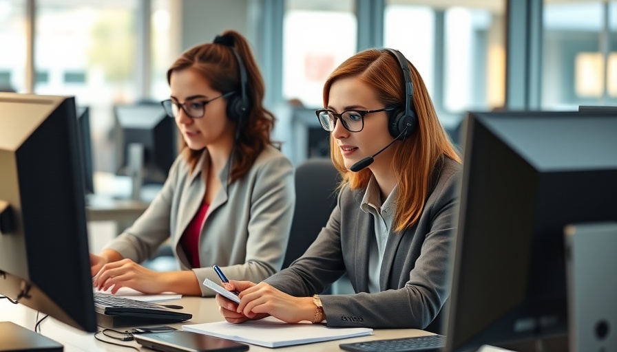 Virtual receptionists providing efficient call answering services in an office.