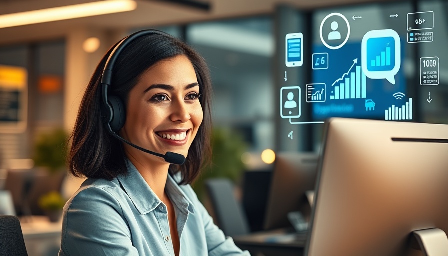 Professional call answering services expert using digital tools.