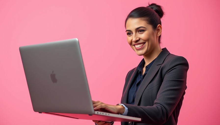 Zoho One review 2025: Professional businesswoman using laptop