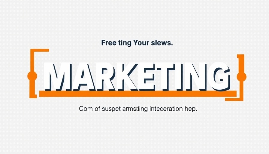 Niche targeting in marketing graphic, bold text banner.