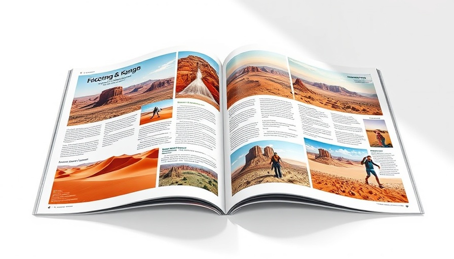 InDesign Travel Magazine Layout showcasing a vibrant design.