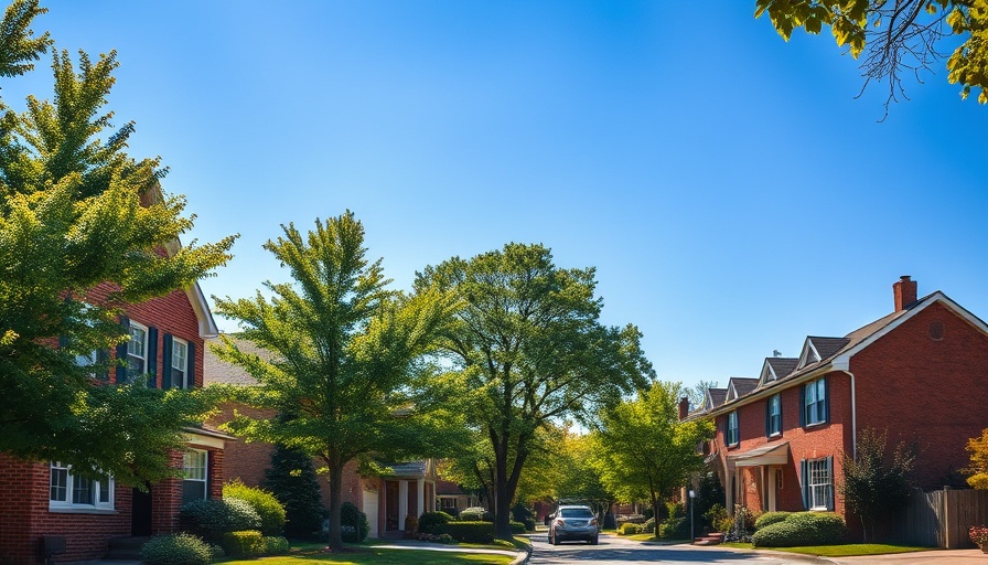 Charming suburban homes in Anwyl housing development under bright sky.